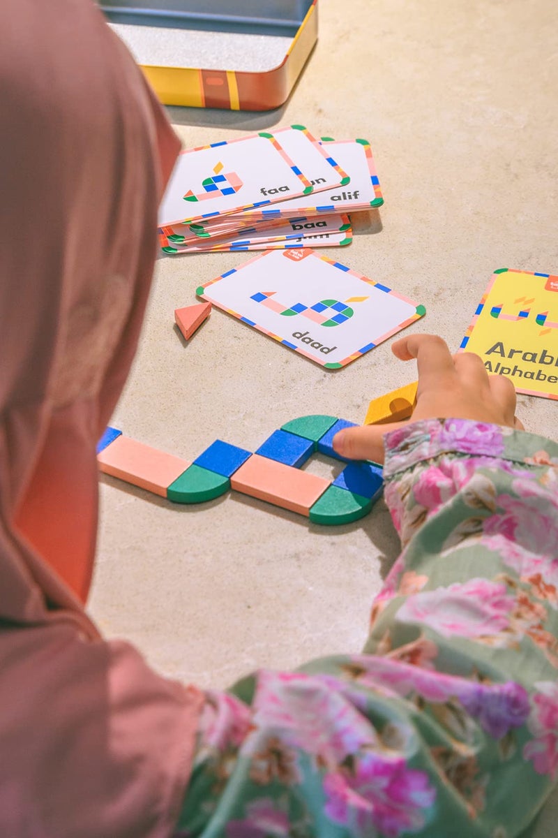 TAKVA Little Musafir Puzzle Set for Muslim Kids and Children - Educational Toy (Arabic Alphabet) - Image 3